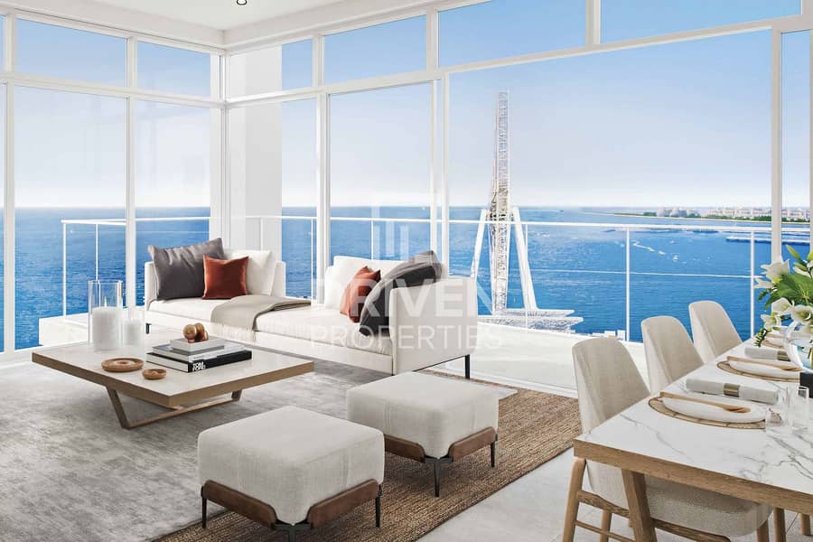 Luxurious Apt | Modern Layout | Sea View