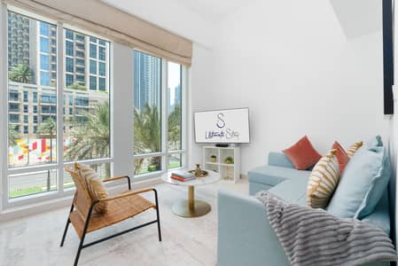 1 Bedroom Flat for Rent in Downtown Dubai, Dubai - Spacious 1 Bedroom | 5 min walk from Dubai Mall | Great Location
