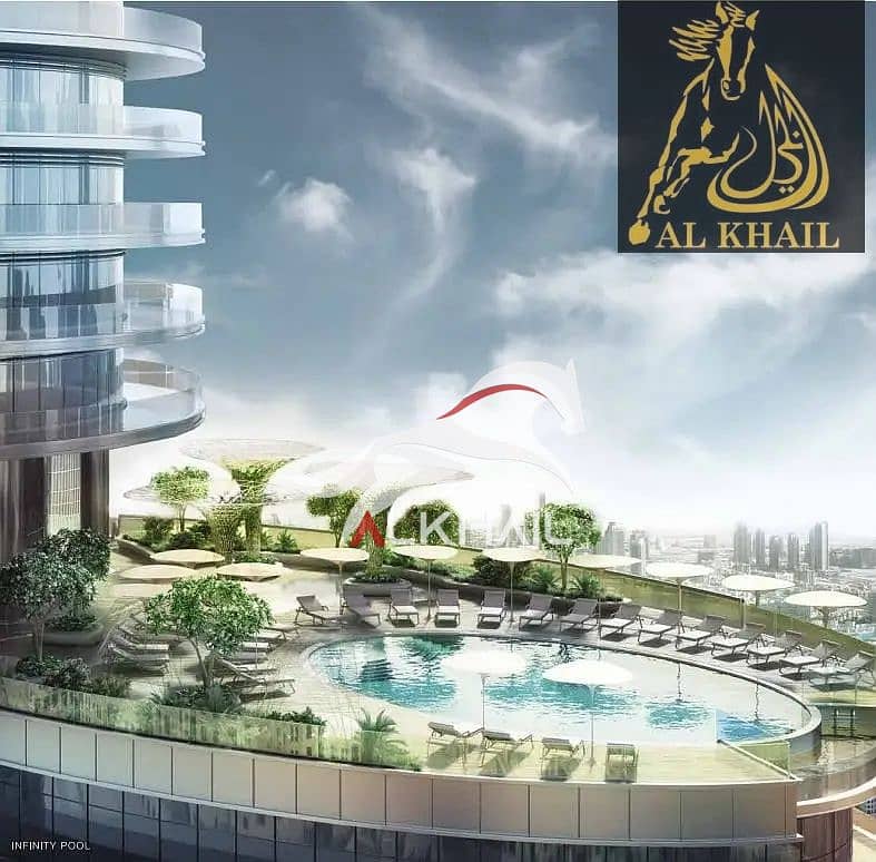 位于迪拜市中心，帝国大道大厦 2 卧室的顶楼公寓 3400000 AED - 5150006