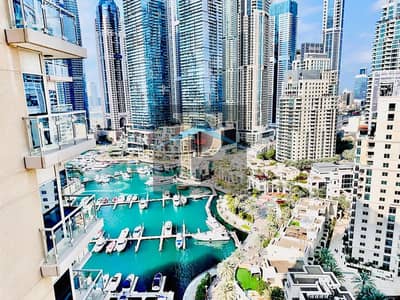 2 Bedroom Apartment for Rent in Dubai Marina, Dubai - On Top Floor | With Swimming Pool & Marina View | Ready To Move In | Chiller Free (1st Year)