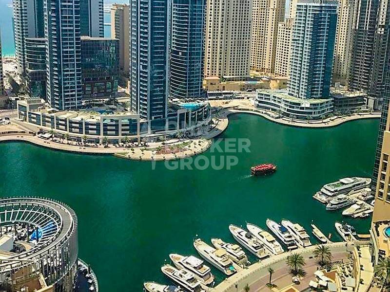 Fitted Office w/ Breathtaking Marina View