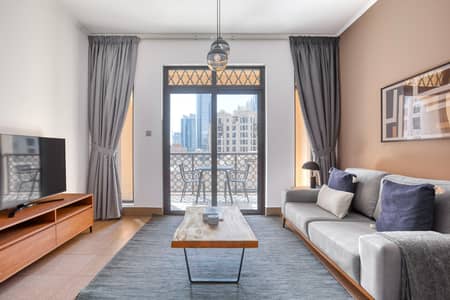 فلیٹ 1 غرفة نوم للايجار في وسط مدينة دبي، دبي - شقة في کمون 1،کمون،المدينة القديمة‬،وسط مدينة دبي 1 غرفة 8450 درهم - 3376183