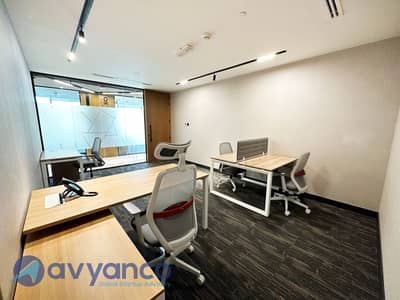 Office for Rent in Sheikh Zayed Road, Dubai - Fully Furnished | Brand New Office Space for Rent | Prime Location Sheikh Zayed Road Dubai | Well Fitted Private Office