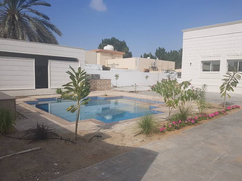 ***** Spacious Beautiful 4Bhk Single Storey Villa with Pool available for rent in Al Khezamia Area ***** ***** Spacious Beautiful 4Bhk Single Storey Villa with Pool available for rent in Al Khezamia Area *****