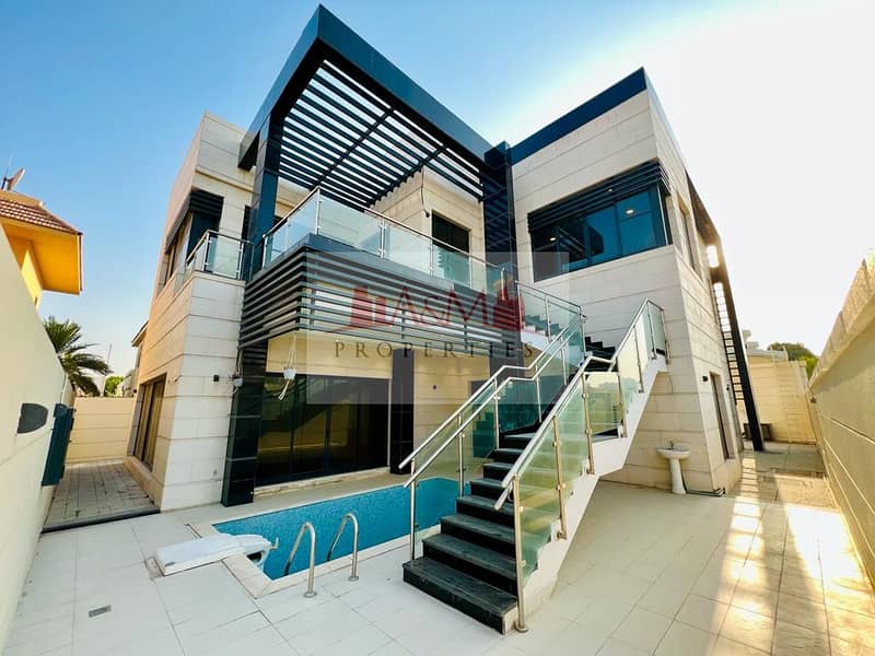 Experience Luxury Living | 5-Bedroom Private Villa with Your Own Pool and Stunning Terrace for AED 370,000 Only. !