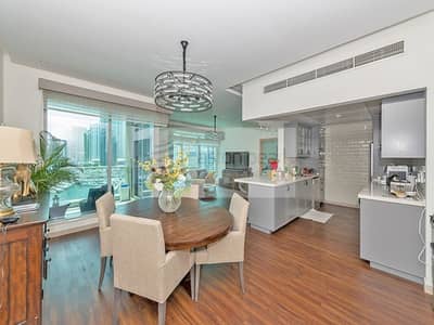 3 Bedroom Flat for Sale in Dubai Marina, Dubai - Vacant | Upgraded| Furnished 3BR |Full Marina View