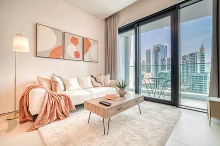 朱美拉海滩住宅（JBR）， 迪拜 1 卧室公寓待租 - 位于朱美拉海滩住宅（JBR），朱美拉谦恭度假酒店和水疗中心，朱美拉门户1号大厦 1 卧室的公寓 12500 AED - 7425224