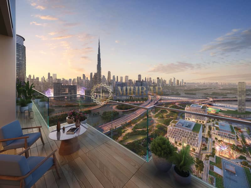 شقة في ديزاين كوارتر،حي دبي للتصميم 1 غرفة 2448000 درهم - 7854924