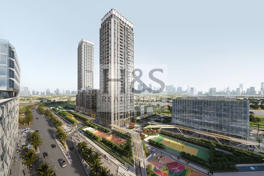 شقة في برج B،ديزاين كوارتر،حي دبي للتصميم 2 غرف 3138000 درهم - 7854943