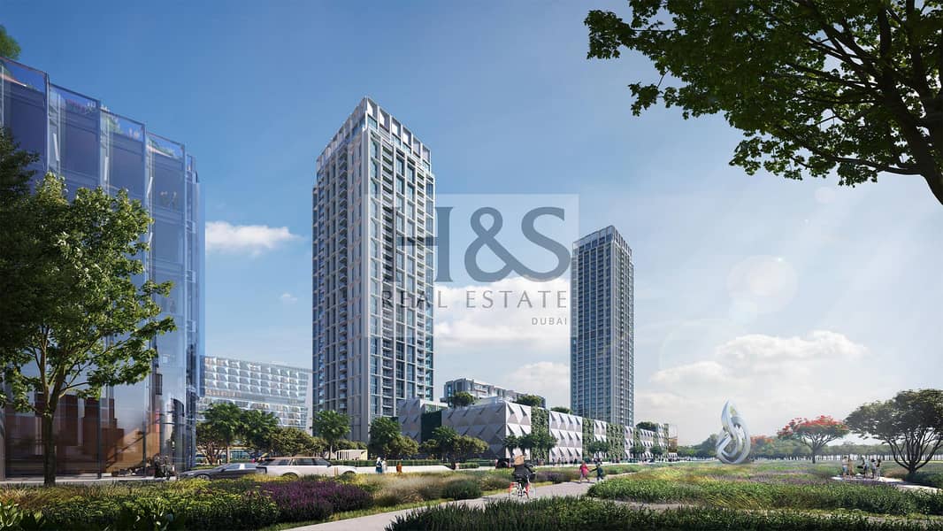 شقة في برج B،ديزاين كوارتر،حي دبي للتصميم 2 غرف 3513000 درهم - 7856171