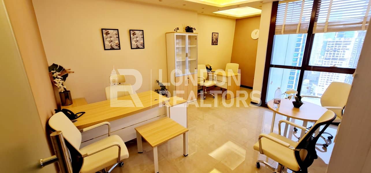 Fully Furnished | Burj Khalifa View | Near Metro | High Floor With All Amenities