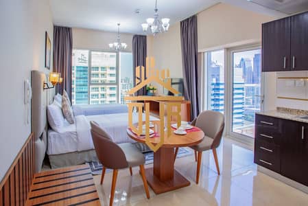 迪拜码头， 迪拜 单身公寓待租 - 位于迪拜码头，塞弗塔大厦 的公寓 7000 AED - 7537810