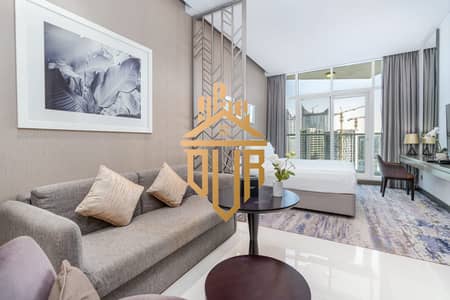 Studio for Rent in Business Bay, Dubai - Canal Facing Studio Apartment | Damac Maison Prive