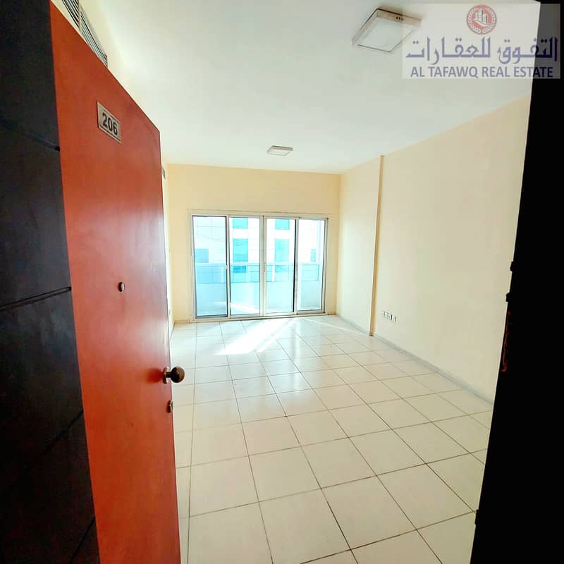 For rent an apartment consisting of a room, hall, bathroom, view and balcony