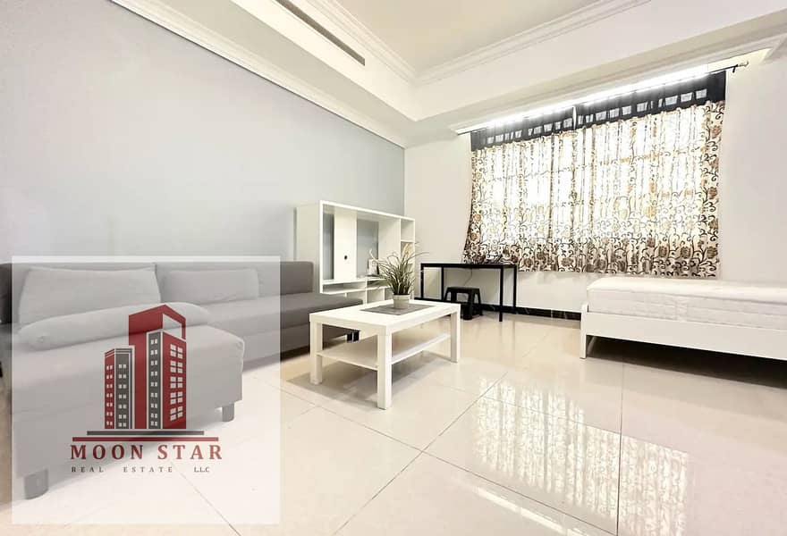 2800|Month Modern Finishing Fully Furnished Huge Studio|Close To Safeer Mall