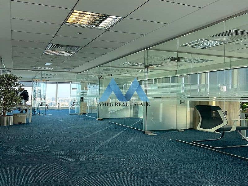High Floor | Glass Partitioned | Fitted Office