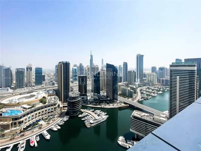 3 Bedroom Flat for Sale in Dubai Marina, Dubai - Vacant On Transfer | Full Marina View | Maid's