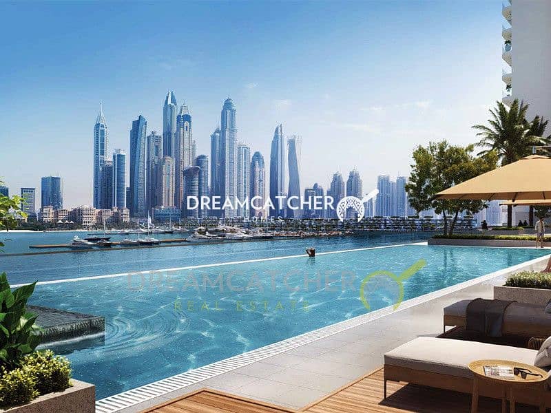 位于迪拜港，艾玛尔海滨社区，皇宫海滩公寓 1 卧室的公寓 2300000 AED - 5406760