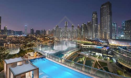 4 Bedroom Apartment for Sale in Downtown Dubai, Dubai - Fountain Views | Top Floor | Payment Plan