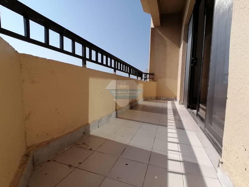 Renovated 02 BR Hall W/ Balcony, Central AC, Tawtheeq at Muroor Road