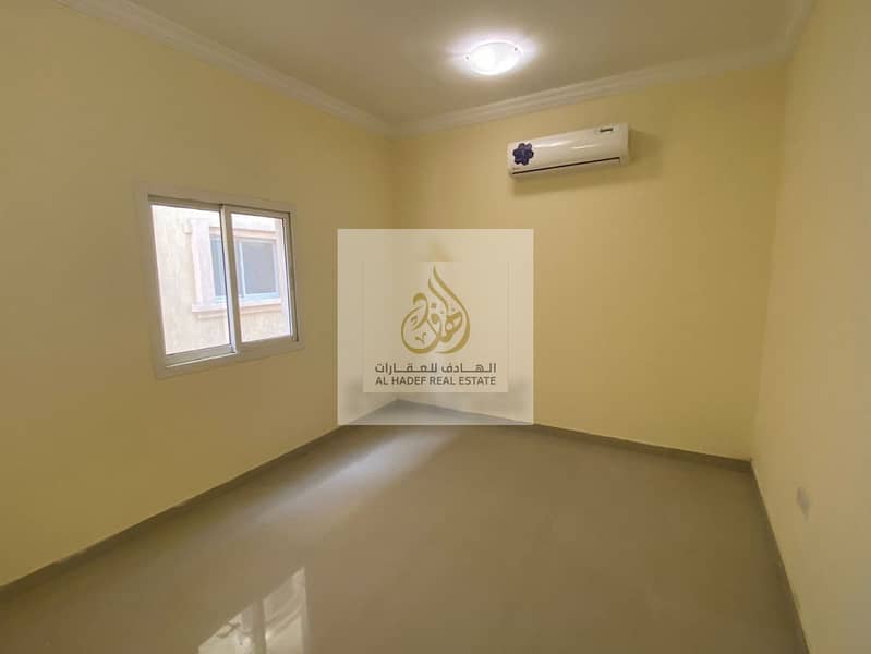 For rent in Ajman, an apartment, a room and a hall, monthly payment, without furniture, without checks