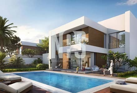4 Bedroom Villa for Sale in Saadiyat Island, Abu Dhabi - Single row | Front of the garden | Handover soon