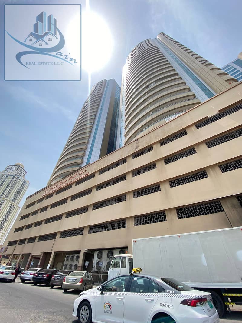 Balcony Studio Apartment  With Parking For Sale In Horizon Tower Ajman