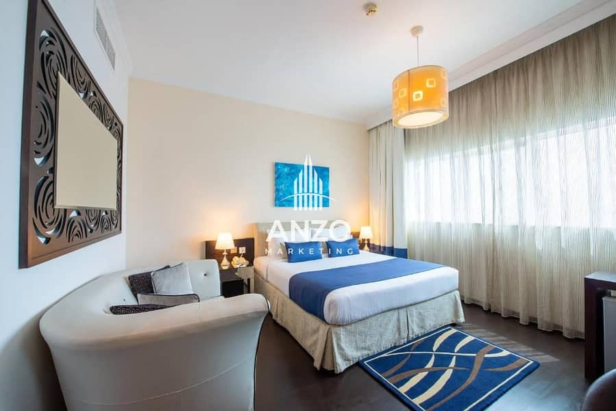 位于芭莎综合社区（Tecom），第一中心酒店式公寓 的酒店式公寓 550000 AED - 6666894