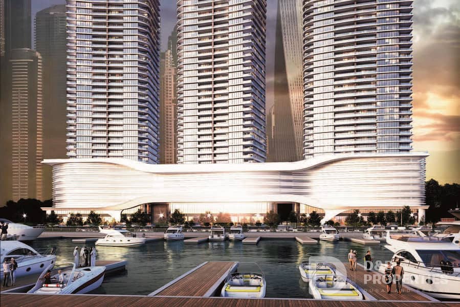 位于迪拜港，索布哈海洋天堂公寓，索巴海文大厦A座 3 卧室的公寓 9955102 AED - 7871414