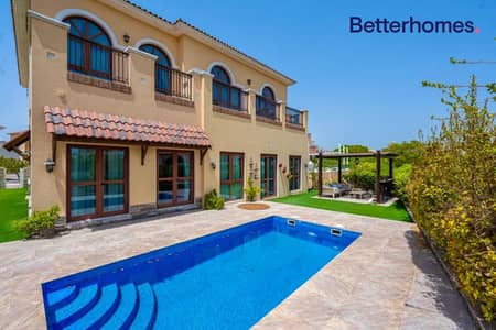 4 Bedroom Villa for Rent in Jumeirah Golf Estates, Dubai - Lake Views | Vacant September | Amazing Garden
