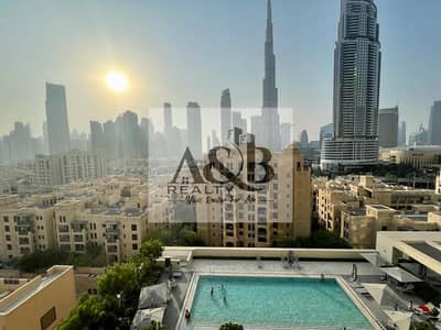 2 Bedroom Apartment for Rent in Downtown Dubai, Dubai - POOL & BURJ KHALIFA VIEW | MONTHLY PAYMENT OPTION AVAILABLE