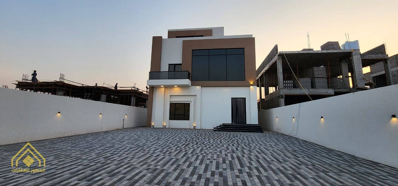For sale a 3-storey villa with an area of ​​7,265 square feet \ Umm Al Quwain - Al Salama - Khalifa 2