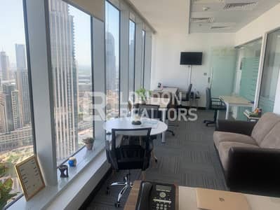 Office for Rent in Business Bay, Dubai - Spacious Executive Office | Full Furnished | Prime Location | Affordable Price