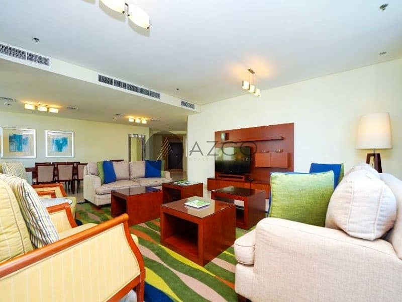位于朱美拉海滩住宅（JBR），阿尔法坦海洋塔，蓝色海滩大厦 3 卧室的公寓 424000 AED - 6720365