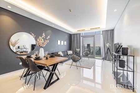 2 Bedroom Apartment for Rent in Business Bay, Dubai - Aesthetic 2 BR with Burj Khalifa View