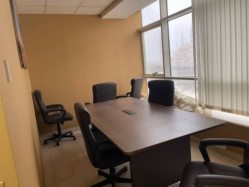 Furnished and Decorative  Spacious Office