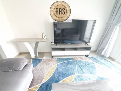 Furnished 1bhk 2 full bathrooms 2balconies wardrobes in 70k 1parking free