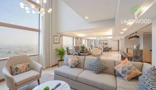 3 Bedroom Penthouse for Rent in Deira, Dubai - Luxurious modern 3 br penthouse in Corniche Deira