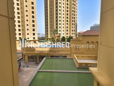 1 Bedroom Flat for Rent in Jumeirah Beach Residence (JBR), Dubai - Unique Layout | Unfurnished | Bright View