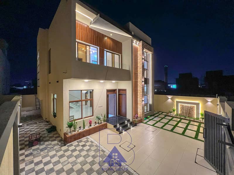 Without down payment A great villa with a simple price For sale opposite Al Hamidiya Park