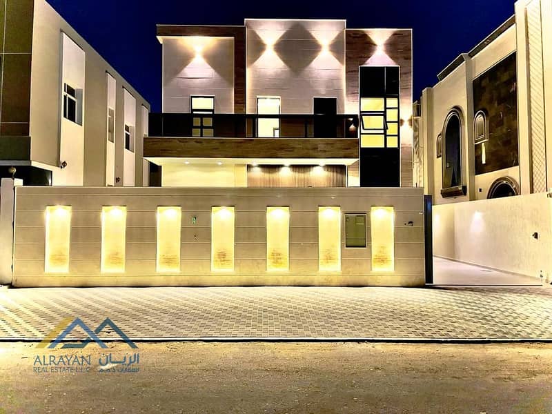 For sale, a villa in Yasmine, the second piece of the main street, 3 rooms, without down payment