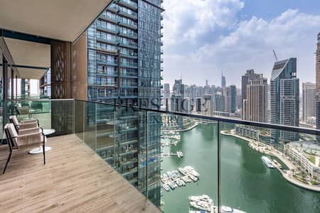 1 Bedroom Flat for Rent in Dubai Marina, Dubai - Available Oct | Full Marina Views | Furnished
