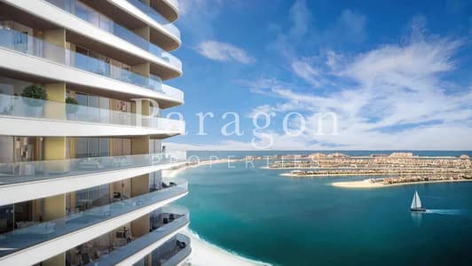 3 Bedroom Flat for Sale in Dubai Harbour, Dubai - Palm Jumeirah View | 40% PHPP | High Floor