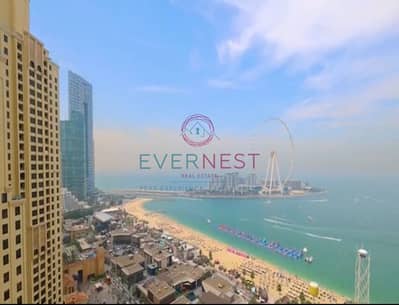 3 Bedroom Apartment for Rent in Jumeirah Beach Residence (JBR), Dubai - Full Sea View | Exclusive | 3BR+Maid l High Floor