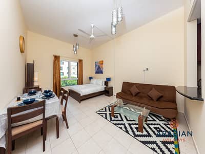 Studio for Rent in Discovery Gardens, Dubai - Greenest Area | Well Maintained Studio Apartment
