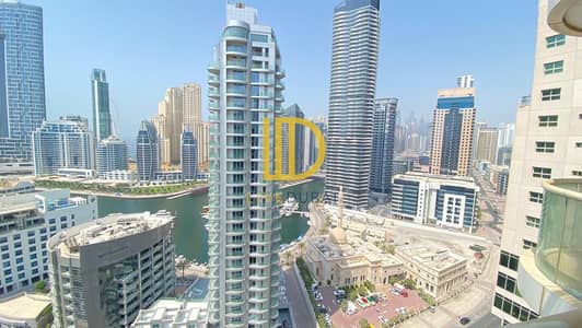 4 Bedroom Apartment for Rent in Dubai Marina, Dubai - Penthouse with Marina and Shk Zayed Road Bed Maid
