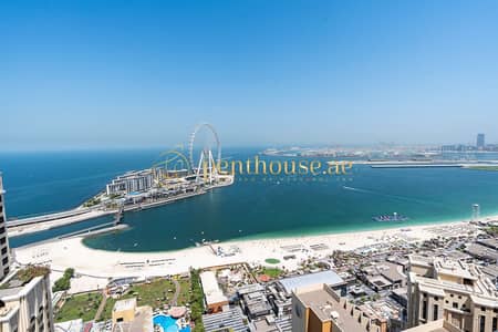 4 Bedroom Penthouse for Sale in Jumeirah Beach Residence (JBR), Dubai - Palatial Duplex Penthouse | Full Sea View