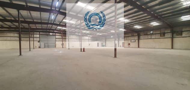 Warehouse for Rent in Industrial Area, Sharjah - 10,000 KW Ready Power, Ready Offices Set Up, Huge Height And  Width In Industrial Area 13, Sharjah.