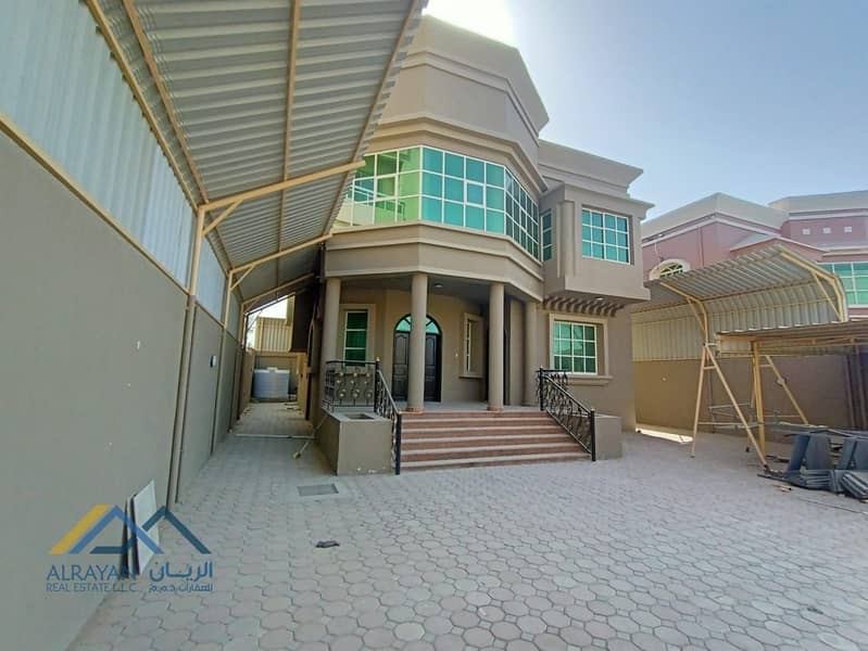 Luxurious villa with attractive design, electricity and water for sale in Ajman