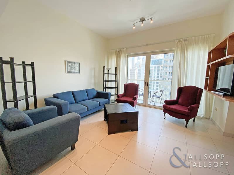 位于迪拜码头，滨海景观大厦，滨海景观大厦A座 1 卧室的公寓 100000 AED - 6323277